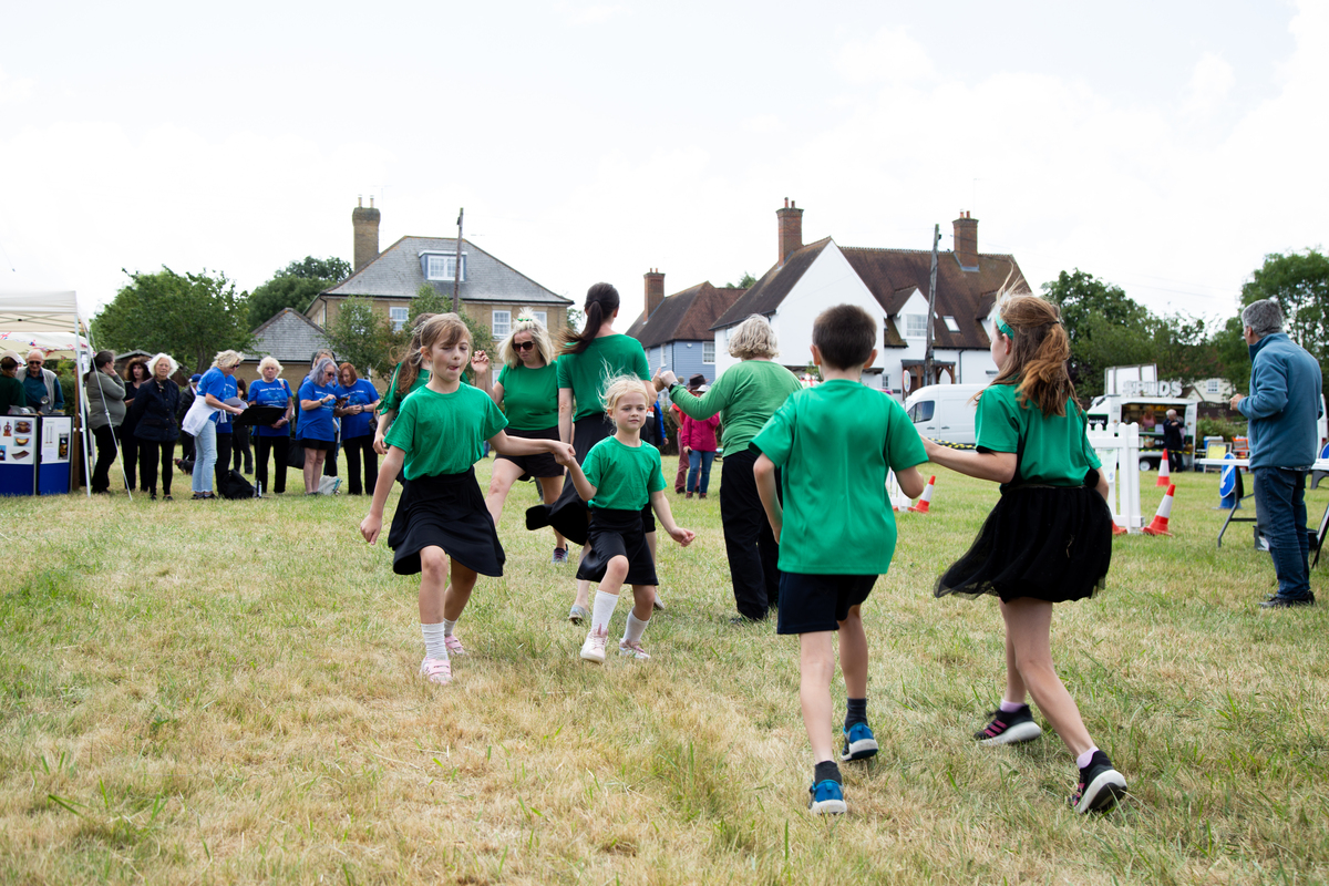 Irish dancing demonstrations from the Maureen Corr Irish Dancers